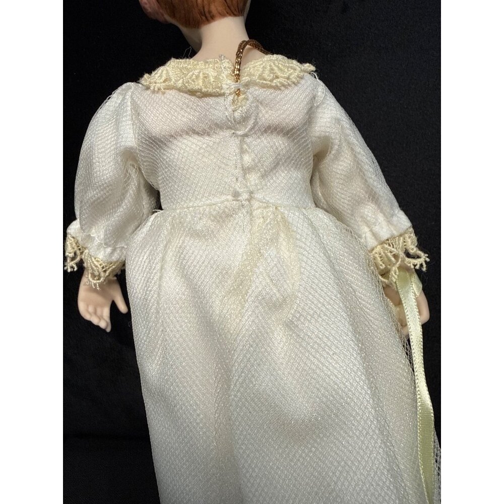 Vintage Amlings Porcelain Ballerina  Ornament Fugurine Made in Taiwan - Picture 8 of 10